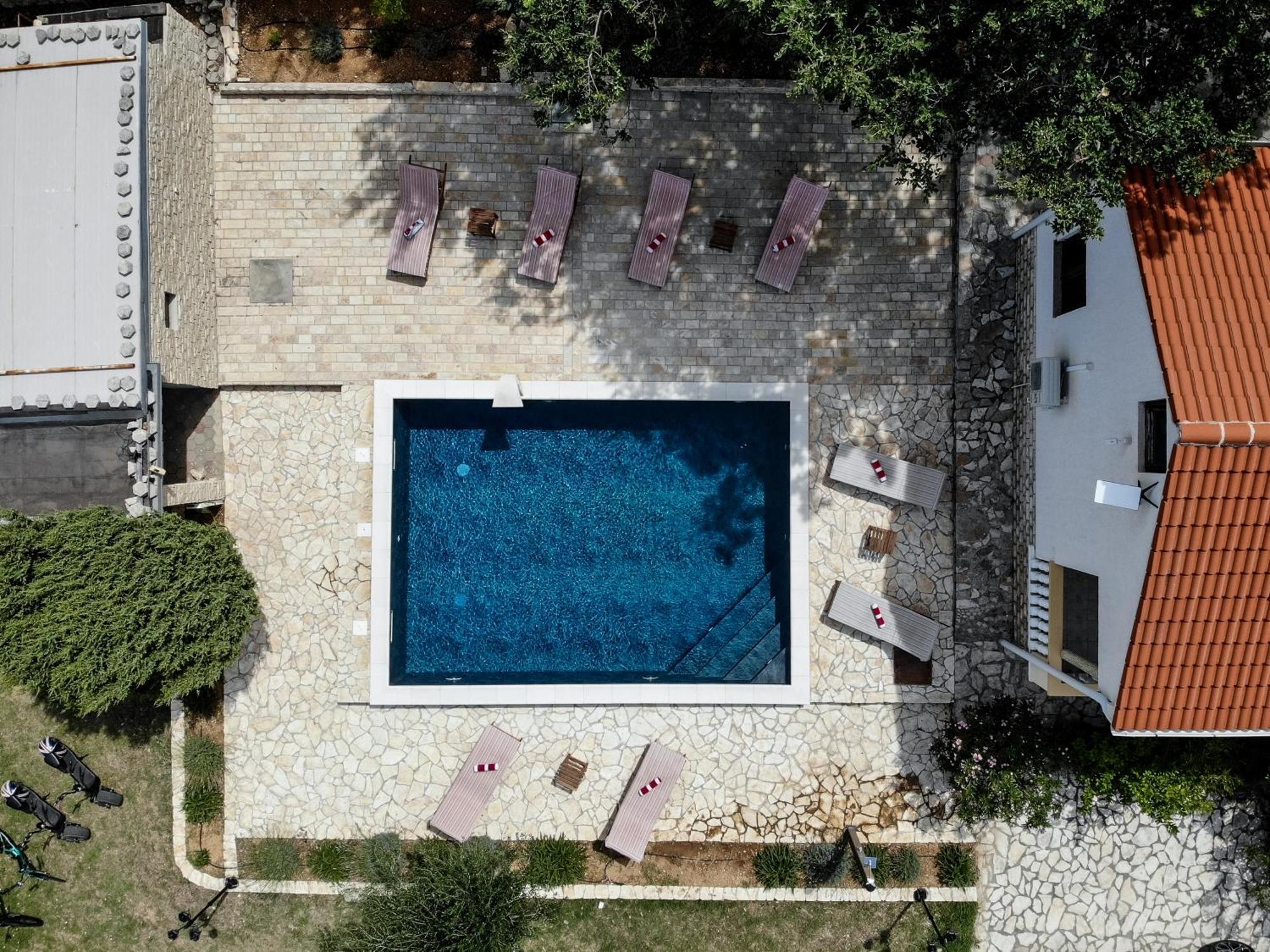 Villa Pag Dubrava Relax With Pool Bosana 外观 照片