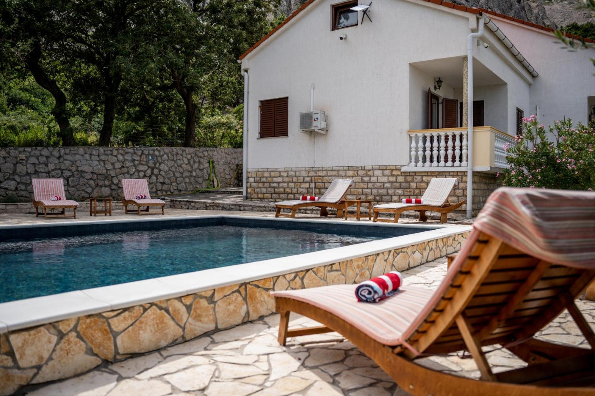 Villa Pag Dubrava Relax With Pool Bosana 外观 照片